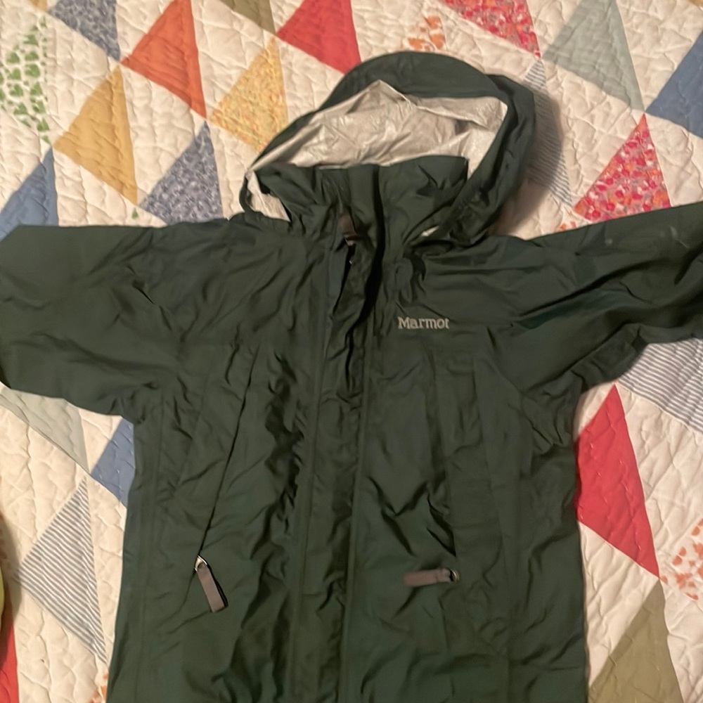 Boys marmot rain coat